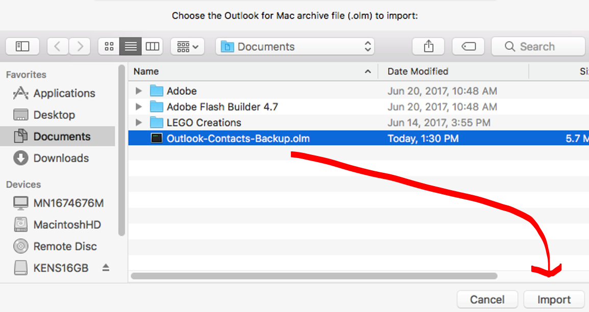 contact office for mac